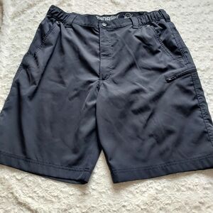 Wrangler Outdoor Men's Charcoal Active Shorts with Zip Pocket Casual Everyday